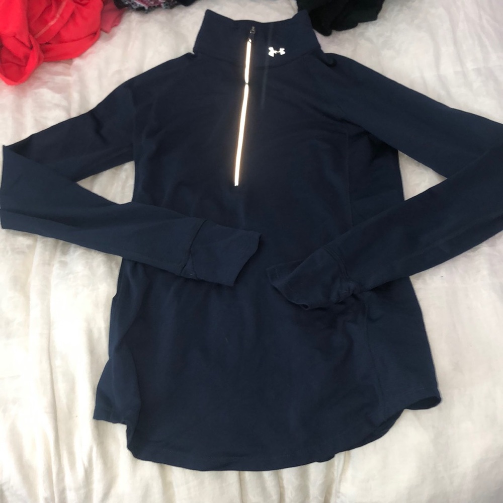 DrI fit quarter zipper long sleeve top